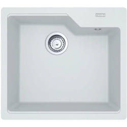 Franke - Urban - Évier en fragranit ubg 610-56, 56x50 cm, blanc arctique 114.0700.064