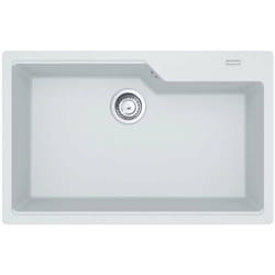 Franke - Urban - Évier en fragranit ubg 610-78, 78x50 cm, blanc arctique 114.0700.091
