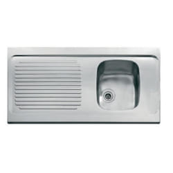 Evier - FRANKE - SPX MAN - Inox - 1 bac - Rectangulaire - Vidage manuel