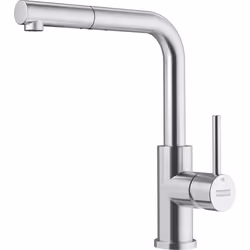 Franke SMART GLENDA, Vers le haut, Acier inoxydable, Acier inoxydable, Poignées de levier, Unique, 3/8"