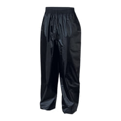 IXS Crazy Evo Pantalon de pluie, noir, taille L pour Hommes
