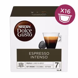 Nescafé Dolce Gusto Espresso Intenso, Capsule de café, Espresso, Dolce Gusto, 8 tasses, Nescafé, Dolce Gusto