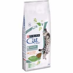 Purina CAT CHOW STERILISED, Adulte, Poulet, 1,5 kg