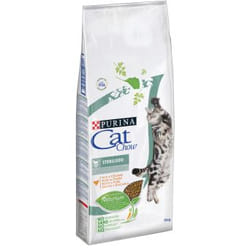 Purina CAT CHOW STERILISED croquette pour chat 1,5 kg Adulte Poulet