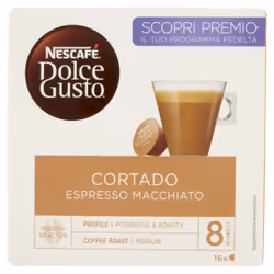 Nescafé Dolce Gusto Cortado Capsule de café Café moyennement torréfié 16 pièce(s)