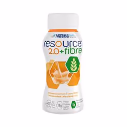 Nestle Resource 2.0 Fibre, Prêt à boire, A, D, E, K, C, B6, B12, 18 g, 200 kcal, 835 kJ, 8,7 g