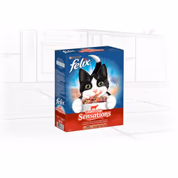 Felix 12397261, Adulte, Bœuf, Poulet, Légumes, 1 kg