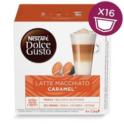 Nescafé Dolce Gusto Latte Macchiato Caramel, 16 caps Capsule de café 16 pièce(s)
