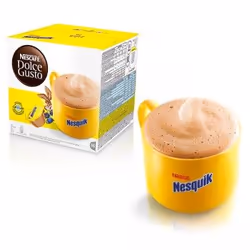 Nestle Dolce Gusto Nesquik, Capsule de café, Dolce Gusto, 16 tasses, Blanc, Jaune, 16 pièce(s)