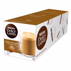 Nestle Dolce Gusto Café au Lait, Capsule de café, Cafe au lait, Dolce Gusto, Nescafé, 16 pièce(s)