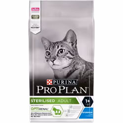 Purina Pro Plan Sterilised OPTIrenal, Adulte, Lapin, 3 kg, Antioxydants inclus