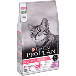 Purina PRO PLAN DELICATE Adult, Adulte, Dinde, 400 g, Antioxydants inclus