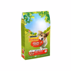 Purina Friskies Mini Menu, Adulte, Mini (5 - 10kg), Bœuf, 1,5 kg