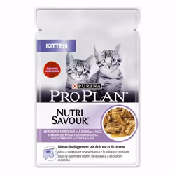 Purina Pro Plan 7613034587725, Chatons, Dinde, 85 g