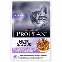 Purina Junior NUTRISAVOUR, Junior, Dinde, 85 g