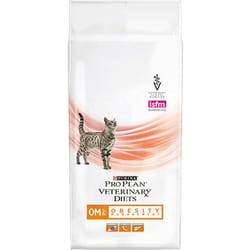 Purina VETERINARY DIETS Feline OM Obesity Management croquette pour chat 1,5 kg Adulte