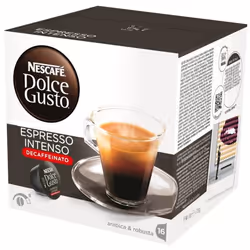 Nescafé Dolce Gusto Expresso Descafeinado, Capsule de café, Espresso, Dolce Gusto, 16 tasses, 16 pièce(s)
