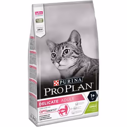 Purina Delicate Adult croquette pour chat 10 kg Adulte Agneau