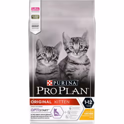 Purina Pro Plan ORIGINAL KITTEN OPTISTART, Adulte, Poulet, 1,5 kg