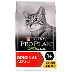 Purina Pro Plan Original OPTIrenal croquette pour chat 3 kg Adulte Poulet