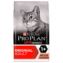 Purina Pro Plan Original OPTISenses croquette pour chat 1,5 kg Adulte Saumon
