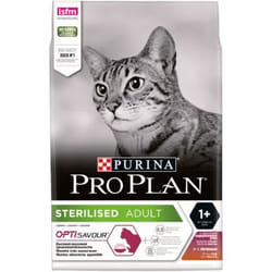Purina Sterilized Adult 1+ croquette pour chat 3 kg Adulte Canard, Foie
