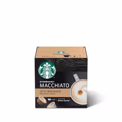 Starbucks Latte Macchiato, Capsule de café, Latte macchiato, Dolce Gusto, Boîte, 12 pièce(s)