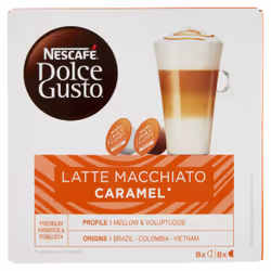 Nescafé Dolce Gusto Caramel Latte Macchiato Capsule de café 16 pièce(s)