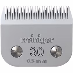 Tête de coupe N°30 Saphir Heiniger. Cette tête de coupe est compatible avec tous les modèles de tondeuses utilisant le clip s ...