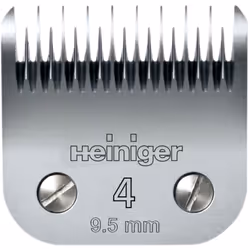 Tête de coupe N°4 Saphir Heiniger. Cette tête de coupe est compatible avec tous les modèles de tondeuses utilisant le clip sy ...