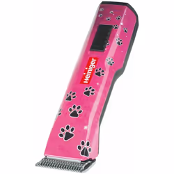 La tondeuse Heiniger Saphir Pink est une tondeuse de 7.4V légère, silencieuse et puissante.Sa basse tension lui confère une s ...