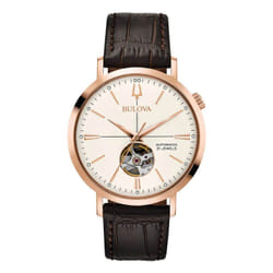Bulova Aerojet Montre bracelet Mâle Mécanique (enroulage automatique) Or rose