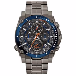 Montre Bulova Precisionist Pour Hommes en Gris - 98B343