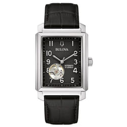 Montre Bulova Sutton Automatic Pour Hommes en Noir - 96A269