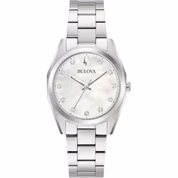 Montre Bulova Surveyor Pour Femmes en Argent - 96P228