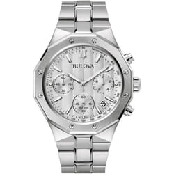 Montre - BULOVA - 96B408 - Quartz - Acier inoxydable - 44 mm - Argenté