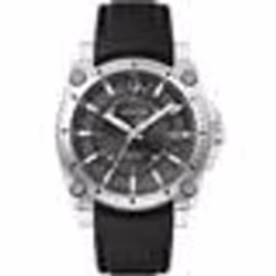 Montre Quartz Homme - BULOVA - 96B416 - Noir - Cuir - Etanche 30 Atm