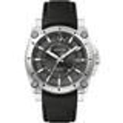 Montre Quartz Homme - BULOVA - 96B416 - Noir - Cuir - Etanche 30 Atm
