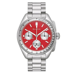 Montre - Homme - 96K115 - Acier inoxydable - Chronographe - Rouge