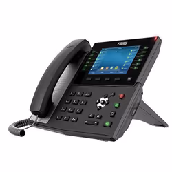 Fanvil X7C, Téléphone IP, Noir, Combiné filaire, 20 lignes, Tone/Pulse, LCD