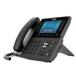 Fanvil X7C téléphone fixe Noir 20 lignes LCD Wifi