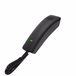 Fanvil H2U-B, Téléphone IP, Noir, Combiné filaire, Sur bureau/mural, In-band, En dehors de la bande, Info SIP, 2 lignes