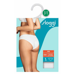 Sloggi 7613108200987 Sous-vêtement Bas de maillot de bain classiques Blanc