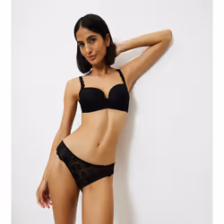 Triumph Amourette Hipster String Bikini Noir - Vue supplémentaire 5