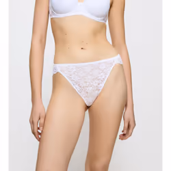 Triumph Amourette Highleg Tai Culottes tendance Blanc - Vue supplémentaire 2