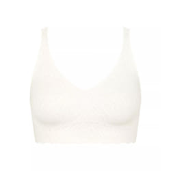 Sloggi - Bralette ZERO FEEL BLISS - 0219598 - Sans Armatures - Blanc - XL