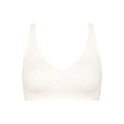 Sloggi - Soutien-gorge préformé sans armatures ZERO FEEL BLISS - 0219688 - Sans Armatures - Blanc - L
