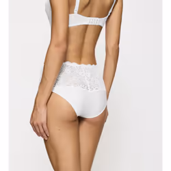 Triumph Amourette Maxi Brief Bas de maillot de bain taille haute Blanc - Vue supplémentaire 3