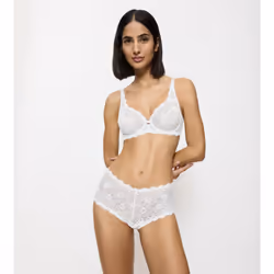 Triumph Amourette Maxi Brief Bas de maillot de bain taille haute Blanc - Vue supplémentaire 5