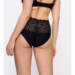 Triumph Amourette Maxi Brief Bas de maillot de bain taille haute Noir - Vue supplémentaire 3
